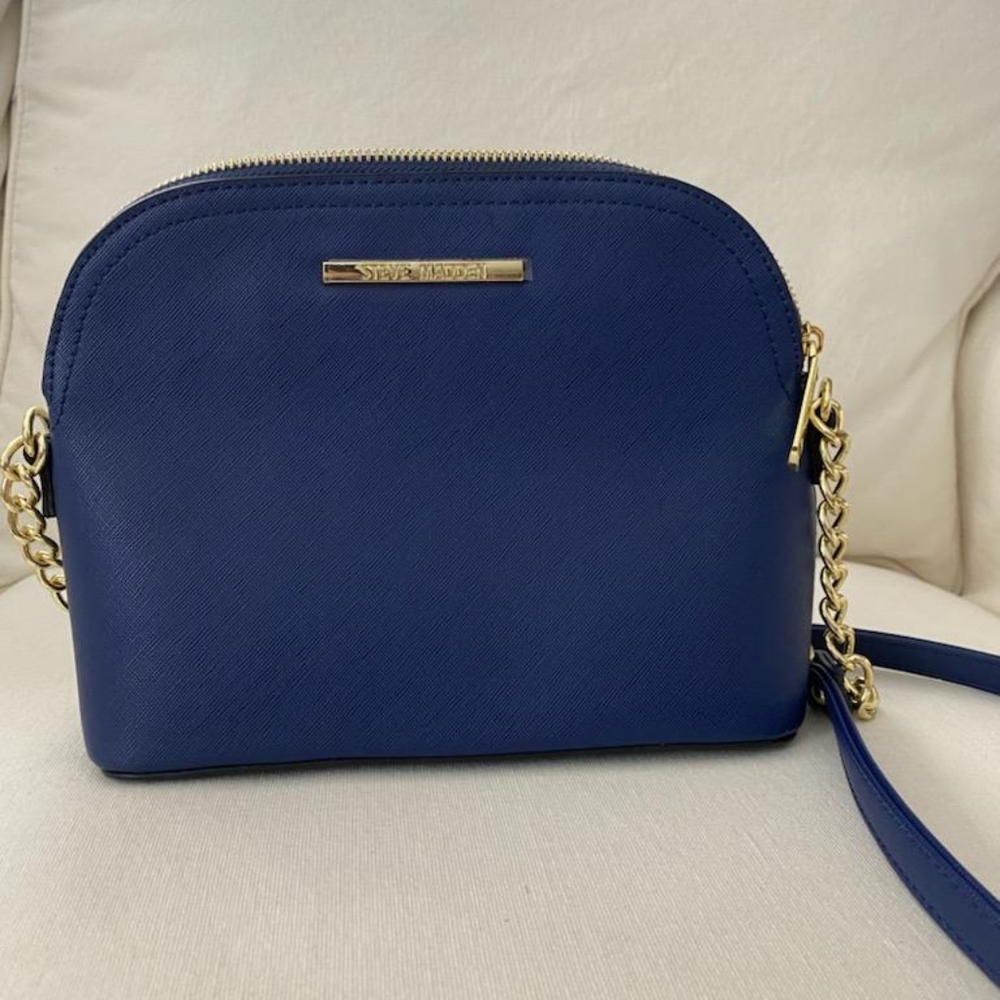 Steve Madden Deep Blue Crossbody Purse